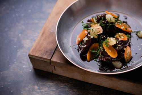 Assiète au Bistrot du Quai, Brasserie à Charolles en Bourgogne à la Maison Doucet