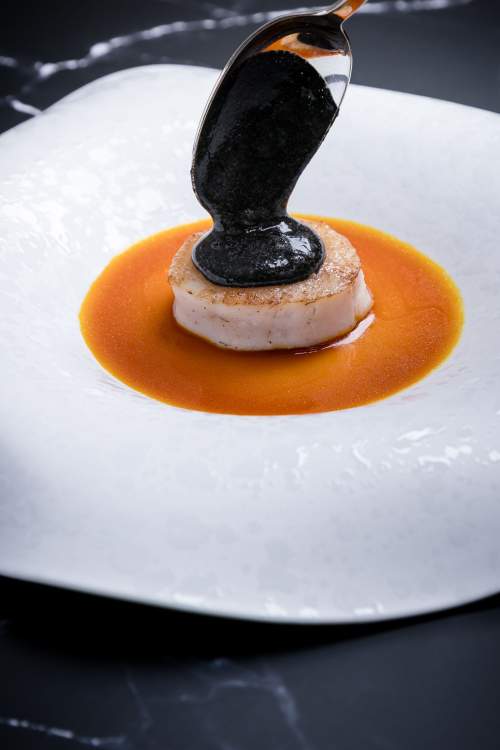 Plats, Restaurant Michelin Bourgogne, Maison Doucet Relais &amp; Chateaux 